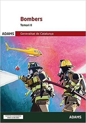 BOMBERS DE LA GENERALITAT DE CATALUNYA(TEMARI-2.EDICIÓ 2022) | 9788411160544 |   | Libreria Geli - Librería Online de Girona - Comprar libros en catalán y castellano