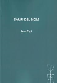 SAURÍ DEL NOM | 9788412457537 | VIGÓ,JOAN | Llibreria Geli - Llibreria Online de Girona - Comprar llibres en català i castellà