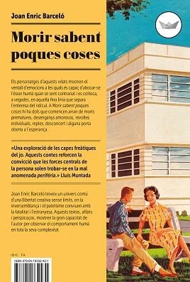 MORIR SABENT POQUES COSES | 9788419332431 | BARCELÓ,JOAN ENRIC | Llibreria Geli - Llibreria Online de Girona - Comprar llibres en català i castellà