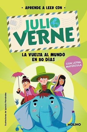 APRENDE A LEER CON VERNE.LA VUELTA AL MUNDO EN 80 DÍAS | 9788427237407 | VERNE,JULIO/GREEN, SHIA | Llibreria Geli - Llibreria Online de Girona - Comprar llibres en català i castellà