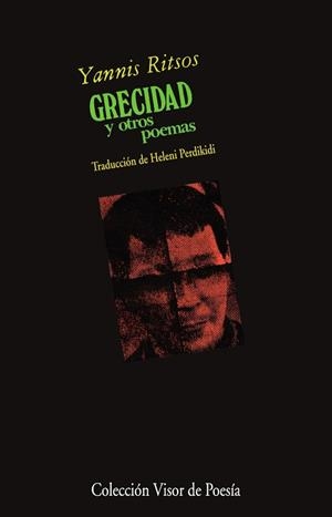 GRECIDAD Y OTROS POEMAS | 9788498956153 | RITSOS,YANNIS | Llibreria Geli - Llibreria Online de Girona - Comprar llibres en català i castellà