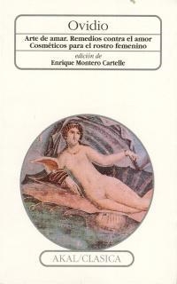 ARTE DE AMAR.REMEDIOS CONTRA EL AMOR.COSMETICOS PARA EL ROST | 9788476002506 | OVIDIO NASON,PUBLIO | Llibreria Geli - Llibreria Online de Girona - Comprar llibres en català i castellà