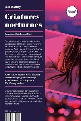CRIATURES NOCTURNES | 9788419332486 | MOTTLEY,LEILA | Libreria Geli - Librería Online de Girona - Comprar libros en catalán y castellano