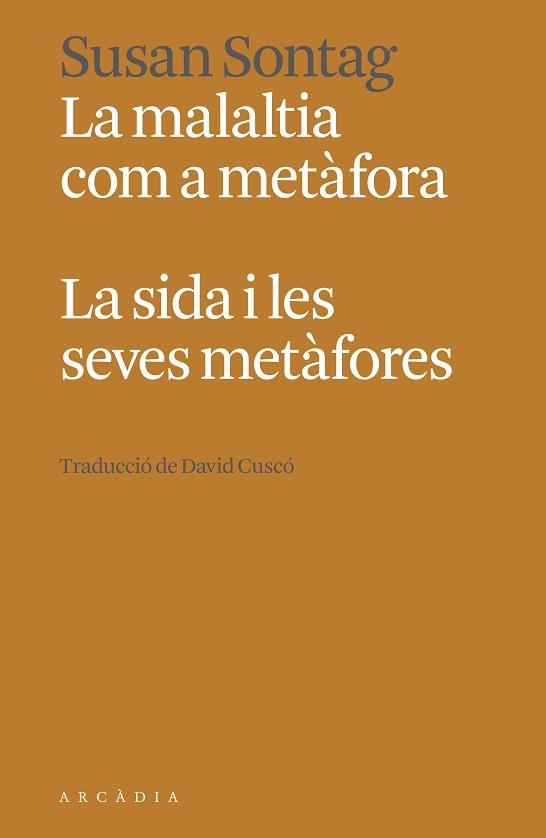 LA MALALTIA COM A METÀFORA. LA SIDA I LES SEVES METÀFORES | 9788412667363 | SONTAG,SUSAN | Llibreria Geli - Llibreria Online de Girona - Comprar llibres en català i castellà