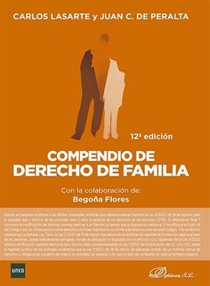 COMPENDIO DE DERECHO DE FAMILIA(12ª EDICIÓN 2023) | 9788411701822 | LASARTE ÁLVAREZ,CARLOS | Libreria Geli - Librería Online de Girona - Comprar libros en catalán y castellano
