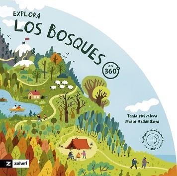 EXPLORA LOS BOSQUES EN 360º | 9788419889003 | MEDVEDEVA,TANIA | Libreria Geli - Librería Online de Girona - Comprar libros en catalán y castellano