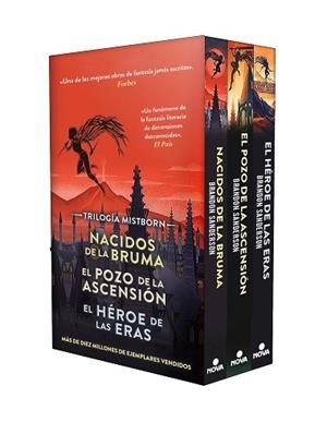 TRILOGÍA MISTBORN (NACIDOS DE LA BRUMA | EL POZO DE LA ASCENSIÓN | EL HÉROE DE LAS ERAS) | 9788419260239 | SANDERSON,BRANDON | Llibreria Geli - Llibreria Online de Girona - Comprar llibres en català i castellà