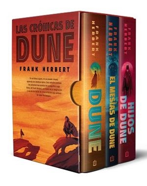 TRILOGÍA DUNE(EDICIÓN DE LUJO.ESTUCHE CON:DUNE/EL MESÍAS DE DUNE/HIJOS DE DUNE) | 9788466367943 | HERBERT,FRANK | Libreria Geli - Librería Online de Girona - Comprar libros en catalán y castellano