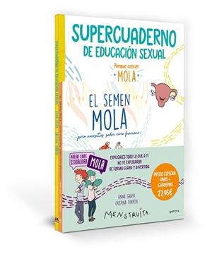 APRENDE CON MENSTRUITA (EL SEMEN MOLA + SUPERCUADERNO DE EDUCACIÓN SEXUAL) | 9788419975058 | SALVIA,ANNA | Llibreria Geli - Llibreria Online de Girona - Comprar llibres en català i castellà