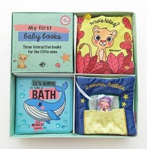 MY FIRST BABY BOOKS.THREE INTERACTIVE BOOKS FOR LITTLE ONES | 9788419898036 |   | Libreria Geli - Librería Online de Girona - Comprar libros en catalán y castellano