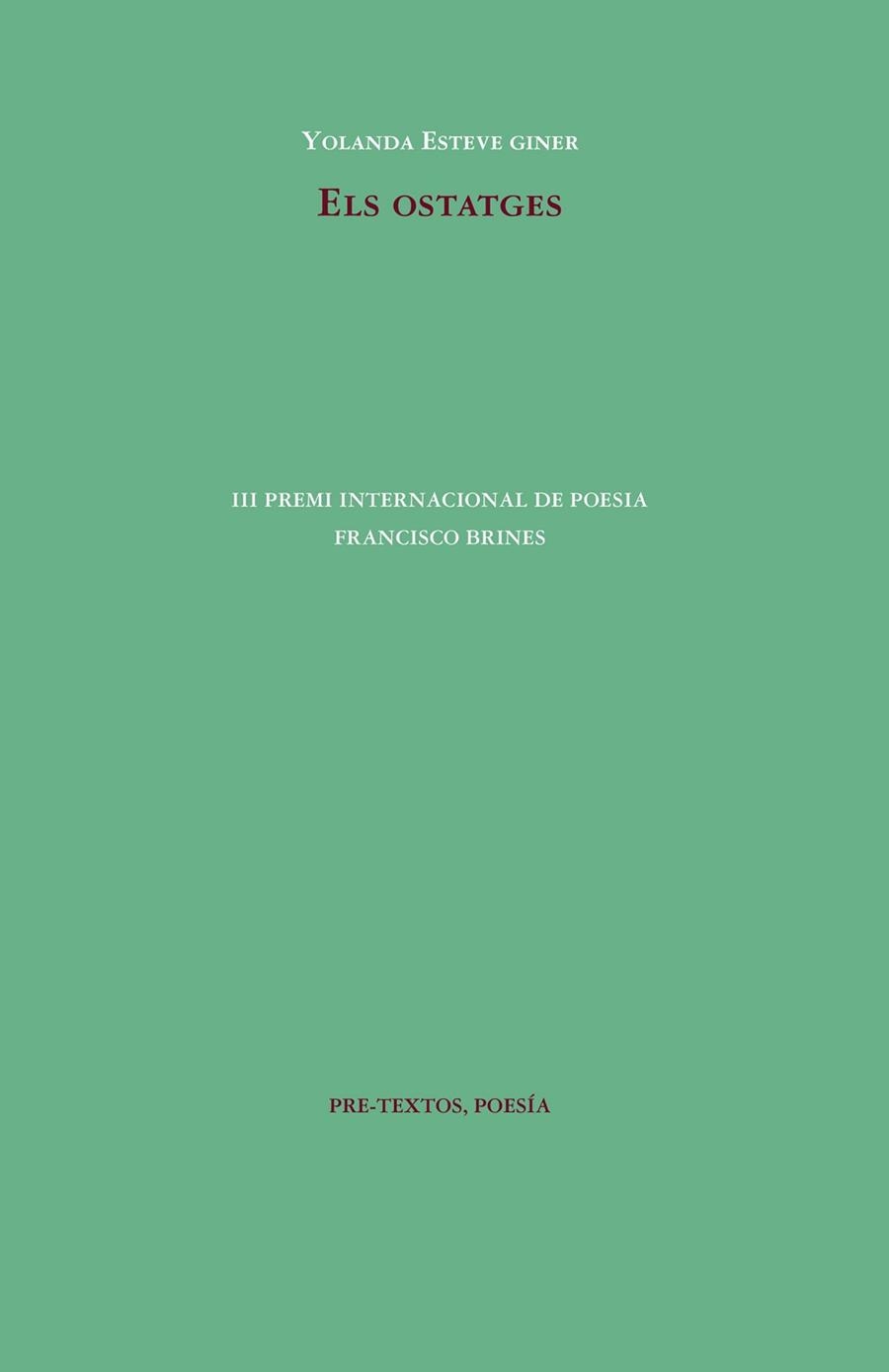 ELS OSTATGES | 9788419633590 | ESTEVE GINER,YOLANDA | Libreria Geli - Librería Online de Girona - Comprar libros en catalán y castellano