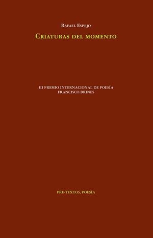 CRIATURAS DEL MOMENTO | 9788419633583 | ESPEJO,RAFAEL | Llibreria Geli - Llibreria Online de Girona - Comprar llibres en català i castellà