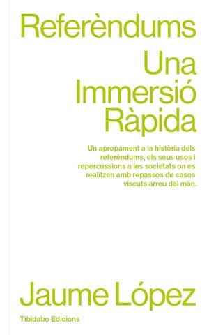 REFERÈNDUMS | 9788410013049 | LÓPEZ HERNÁNDEZ,JAUME | Libreria Geli - Librería Online de Girona - Comprar libros en catalán y castellano