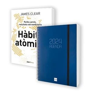 HÀBITS ATÒMICS + AGENDA 2024 | 9788411730419 | CLEAR,JAMES | Libreria Geli - Librería Online de Girona - Comprar libros en catalán y castellano