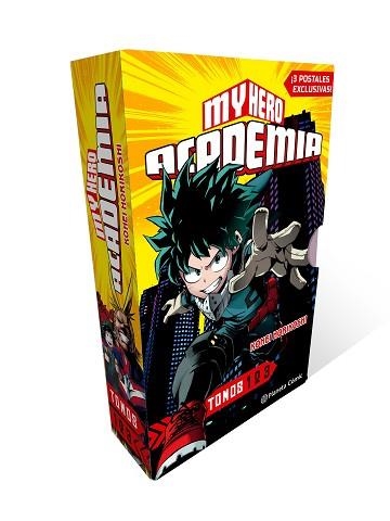 SHONEN STARTER SET MY HERO ACADEMIA Nº 1+2+3 | 9788411610308 | HORIKOSHI,KOHEI | Llibreria Geli - Llibreria Online de Girona - Comprar llibres en català i castellà