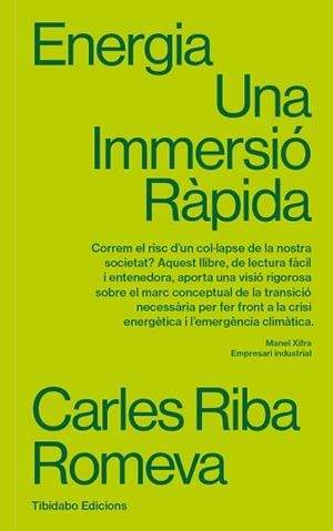 ENERGIA | 9788410013087 | RIBA ROMEVA,CARLES | Llibreria Geli - Llibreria Online de Girona - Comprar llibres en català i castellà