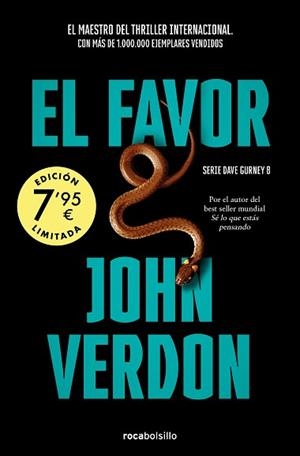 EL FAVOR (SERIE DAVID GURNEY 8) | 9788419498175 | VERDON,JOHN | Libreria Geli - Librería Online de Girona - Comprar libros en catalán y castellano