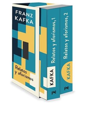 RELATOS Y AFORISMOS (ESTUCHE) | 9788411485029 | KAFKA, FRANZ | Libreria Geli - Librería Online de Girona - Comprar libros en catalán y castellano