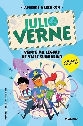 APRENDE A LEER CON JULIO VERNE-3.VEINTE MIL LEGUAS DE VIAJE SUBMARINO | 9788427240469 | VERNE,JULIO/GREEN,SHIA | Libreria Geli - Librería Online de Girona - Comprar libros en catalán y castellano
