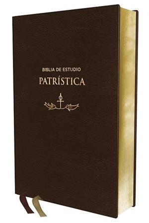 BIBLIA DE ESTUDIO PATRISTICA LEATHERSOFT MARRON SIN INDICE | 9788418204609 | DE RUS,JOSÉ MARIA | Llibreria Geli - Llibreria Online de Girona - Comprar llibres en català i castellà