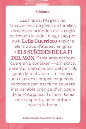 ELS SUÏCIDES DE LA FI DEL MÓN | 9788419571274 | GUERRIERO, LEILA | Libreria Geli - Librería Online de Girona - Comprar libros en catalán y castellano