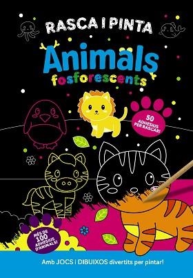 RASCA I PINTA ANIMALS FOSFORESCENTS | 9788413493107 | Llibreria Geli - Llibreria Online de Girona - Comprar llibres en català i castellà