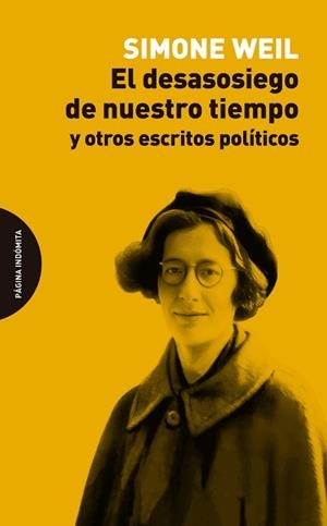 EL DESASOSIEGO DE NUESTRO TIEMPO | 9788412818703 | WEIL, SIMONE | Llibreria Geli - Llibreria Online de Girona - Comprar llibres en català i castellà