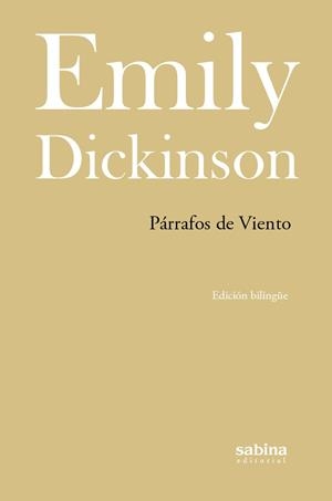 PÁRRAFOS DE VIENTO | 9788412792508 | DICKINSON, EMILY | Libreria Geli - Librería Online de Girona - Comprar libros en catalán y castellano