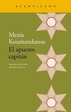 EL APUESTO CAPITÁN | 9788419036865 | KOUMANDAREAS, MENIS | Libreria Geli - Librería Online de Girona - Comprar libros en catalán y castellano
