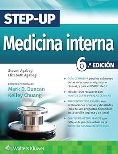 STEP-UP. MEDICINA INTERNA(6ª EDICIÓN 2024) | 9788419663856 | AGABEGI, STEVEN/AGABEGI, ELIZABETH | Libreria Geli - Librería Online de Girona - Comprar libros en catalán y castellano