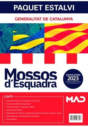MOSSOS D'ESQUADRA (PACK ESTALVI.EDICIÓ 2023) | 9788414266397 | LUJAN LOPEZ, EDUARDO/GARCIA POMAR, CONSUELO | Libreria Geli - Librería Online de Girona - Comprar libros en catalán y castellano