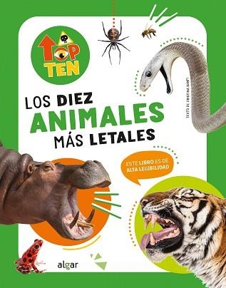 LOS DIEZ ANIMALES MÁS LETALES | 9788491426851 | BANFI,CRISTINA | Libreria Geli - Librería Online de Girona - Comprar libros en catalán y castellano