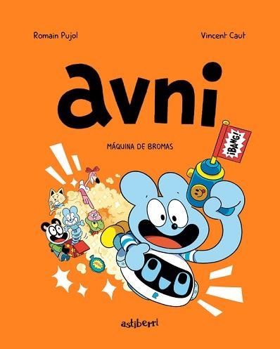 AVNI-7.MÁQUINA DE BROMAS | 9788419670502 | PUJOL, ROMAIN/CAUT, VINCENT | Llibreria Geli - Llibreria Online de Girona - Comprar llibres en català i castellà