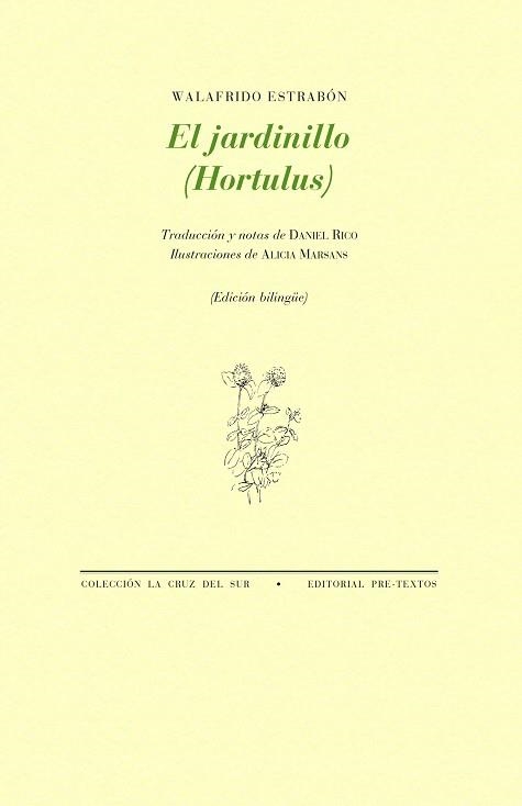 EL JARDINILLO (HORTULUS) | 9788410309104 | ESTRABÓN, WALAFRIDO | Llibreria Geli - Llibreria Online de Girona - Comprar llibres en català i castellà