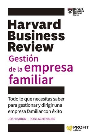GESTIÓN DE LA EMPRESA FAMILIAR | 9788419841629 | BARON, JOSH/LACHENAUER, ROB | Libreria Geli - Librería Online de Girona - Comprar libros en catalán y castellano