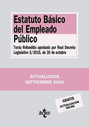 ESTATUTO BÁSICO DEL EMPLEADO PÚBLICO(9ª EDICIÓN 2024) | 9788430991013 | Llibreria Geli - Llibreria Online de Girona - Comprar llibres en català i castellà