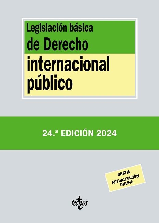 LEGISLACIÓN BÁSICA DE DERECHO INTERNACIONAL PÚBLICO(24ª EDICIÓN 2024) | 9788430990955 | Libreria Geli - Librería Online de Girona - Comprar libros en catalán y castellano