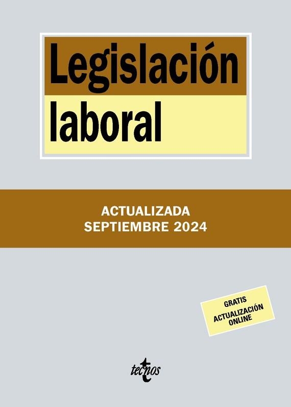 LEGISLACIÓN LABORAL(40ª EDICIÓN 2024) | 9788430990856 | Libreria Geli - Librería Online de Girona - Comprar libros en catalán y castellano
