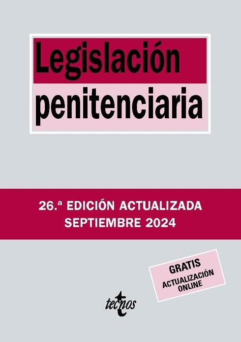 LEGISLACIÓN PENITENCIARIA(26ª EDICIÓN 2024) | 9788430990979 | Libreria Geli - Librería Online de Girona - Comprar libros en catalán y castellano