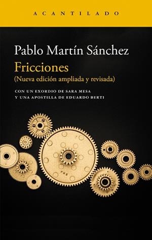 FRICCIONES | 9788419958242 | MARTÍN SÁNCHEZ, PABLO | Libreria Geli - Librería Online de Girona - Comprar libros en catalán y castellano