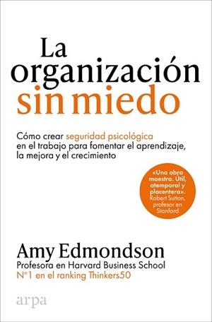 LA ORGANIZACIÓN SIN MIEDO | 9788410313187 | EDMONDSON, AMY | Llibreria Geli - Llibreria Online de Girona - Comprar llibres en català i castellà
