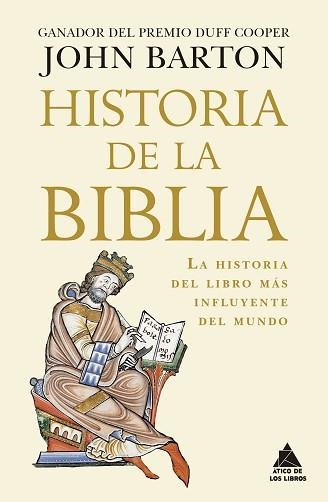 HISTORIA DE LA BIBLIA | 9788419703484 | BARTON, JOHN | Libreria Geli - Librería Online de Girona - Comprar libros en catalán y castellano