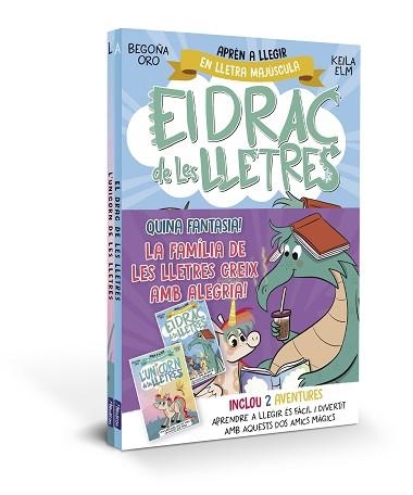 EL DRAC DE LES LLETRES.QUINA FANTASIA! LA FAMÍLIA DE LES LLETRES CREIX AMB ALE | 9788448869595 | ORO, BEGOÑA | Libreria Geli - Librería Online de Girona - Comprar libros en catalán y castellano