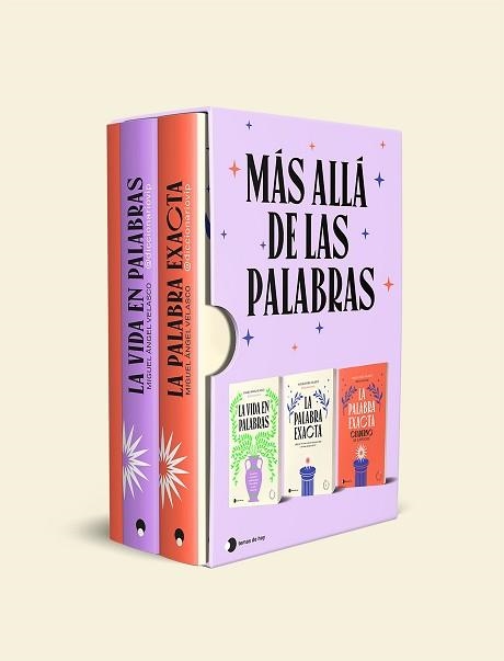 MÁS ALLÁ DE LAS PALABRAS(ESTUCHE) | 9788410293229 | MIGUEL ÁNGEL VELASCO (@DICCIONARIOVIP) | Libreria Geli - Librería Online de Girona - Comprar libros en catalán y castellano