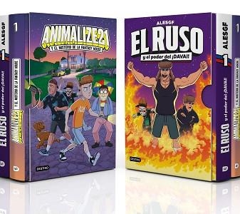 ANIMALIZE 21 1 + EL RUSO 1(ESTUCHE) | 9788408295464 | ANIMALIZE21/ALESGF | Libreria Geli - Librería Online de Girona - Comprar libros en catalán y castellano