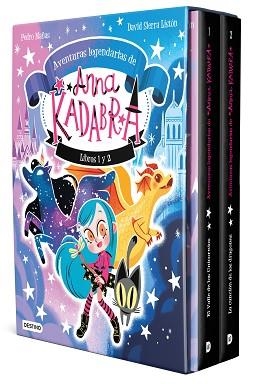 ANNA KADABRA.ESTUCHE AVENTURAS LEGENDARIAS 1 Y 2 | 9788408295518 | MAÑAS, PEDRO/SIERRA LISTÓN, DAVID | Libreria Geli - Librería Online de Girona - Comprar libros en catalán y castellano
