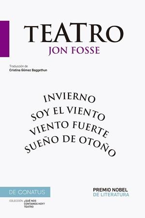 TEATRO(JON FOSSE) | 9788410182097 | FOSSE, JON | Llibreria Geli - Llibreria Online de Girona - Comprar llibres en català i castellà