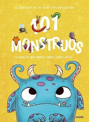 101 MONSTRUOS | 9788414340677 | VAN DER BOGEN, RUBY | Libreria Geli - Librería Online de Girona - Comprar libros en catalán y castellano