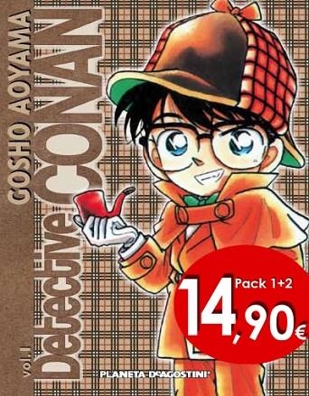 PACK DETECTIVE CONAN(1+2 NUEVA EDICIÓN) | 9788468480398 | AOYAMA,GOSHO | Libreria Geli - Librería Online de Girona - Comprar libros en catalán y castellano