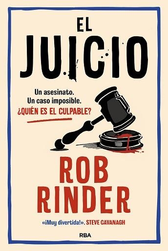 EL JUICIO | 9788411327855 | RINDER, ROB | Libreria Geli - Librería Online de Girona - Comprar libros en catalán y castellano